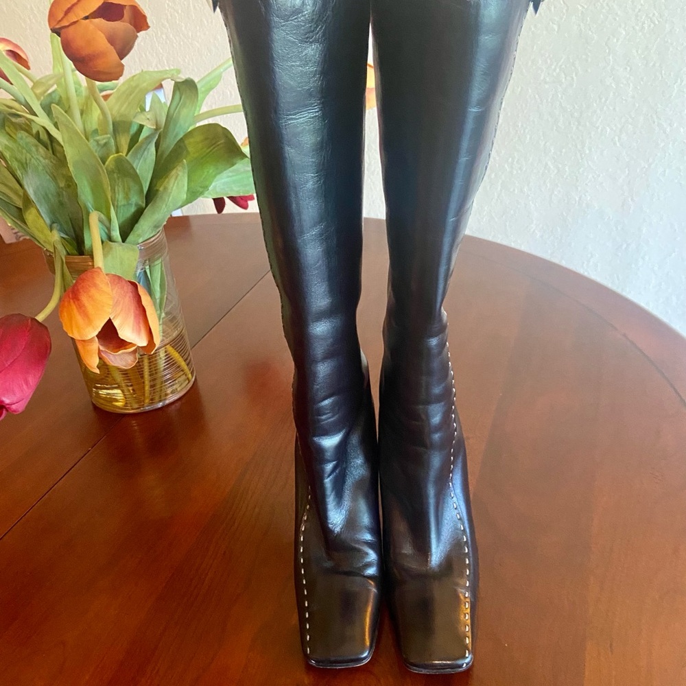 🔥PRADA🔥 TALL LEATHER BOOTS🔥